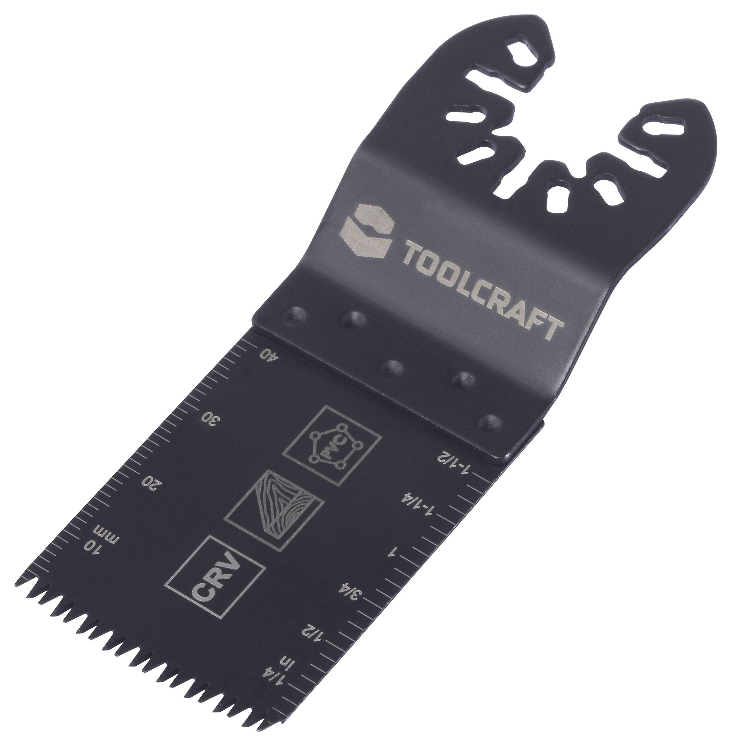 TOOLCRAFT TO-10283853 Krom-vanadin-stål Multiverktyg Value Pack 32 mm 10 st-2