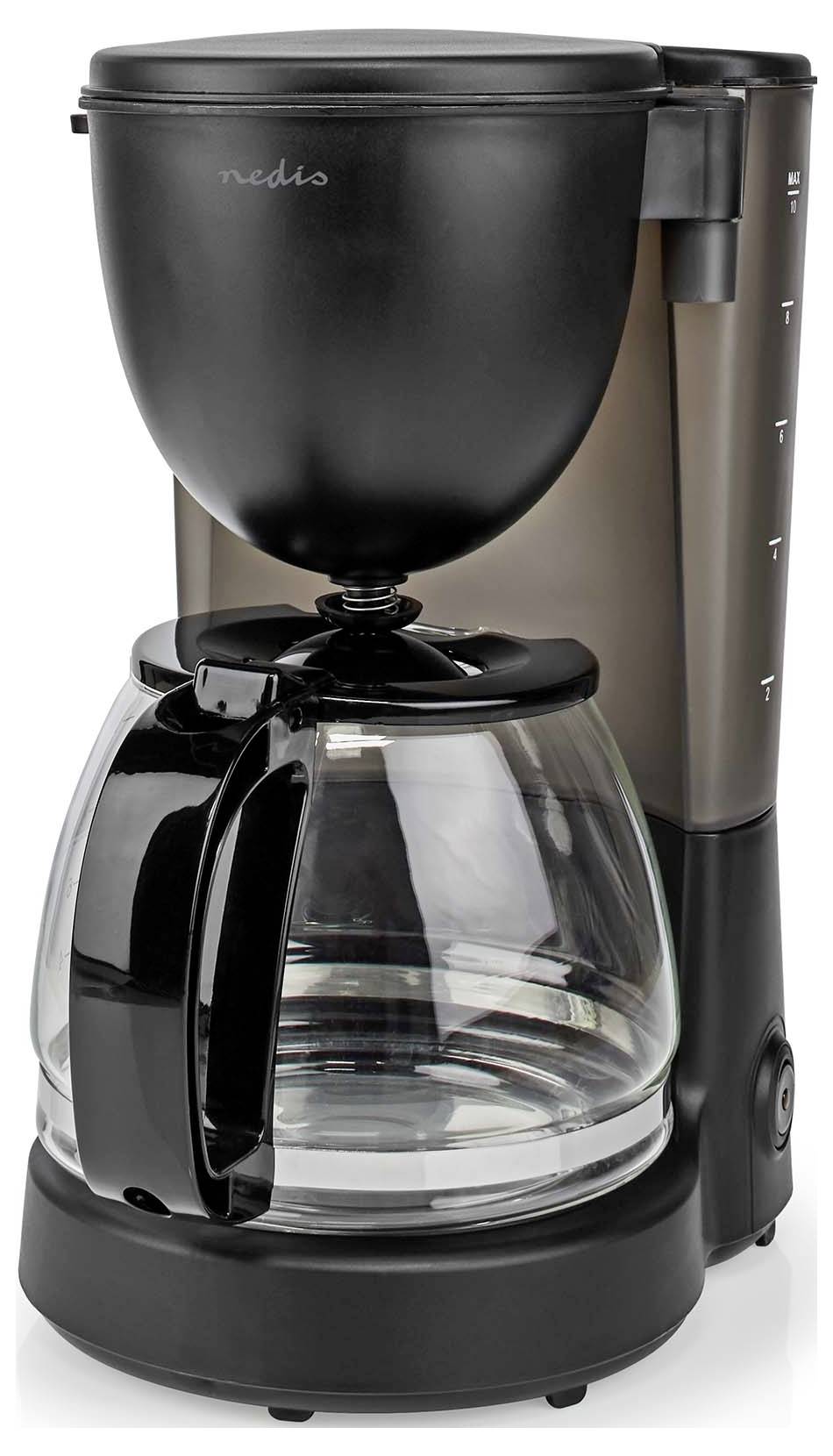 Nedis KACM150EBK Kaffebryggare Svart Glaskanna, Varmhållningsfunktion-4