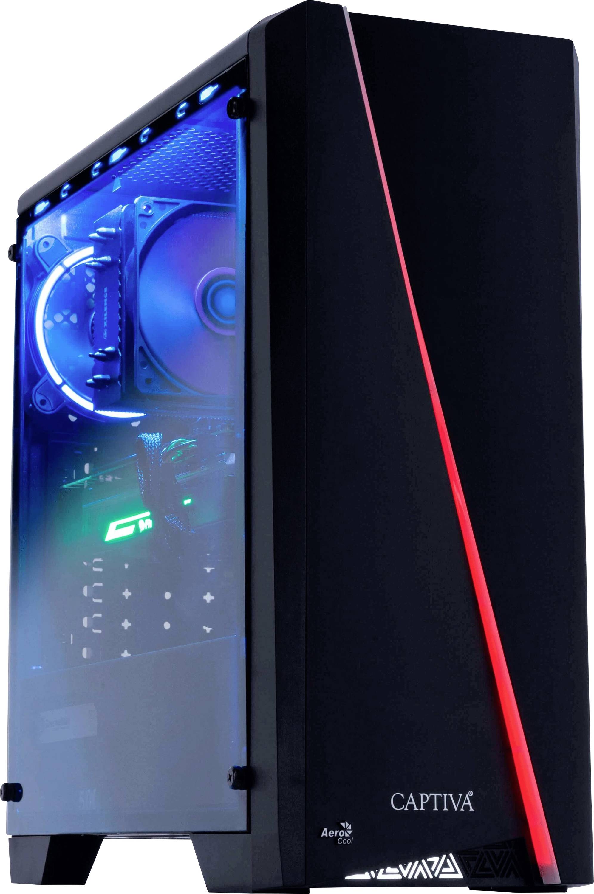 Captiva Gamer-PC R85-894 AMD Ryzen 7 5700G 4.6 GHz 32 GB RAM 2 TB SSD AMD Radeon™ 85894
