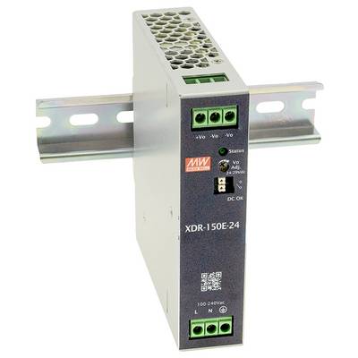 MEAN WELL XDR-150E-48 DIN-skena nätaggregat 48 V 3.25 A 156 W Innehåll 1 st-0