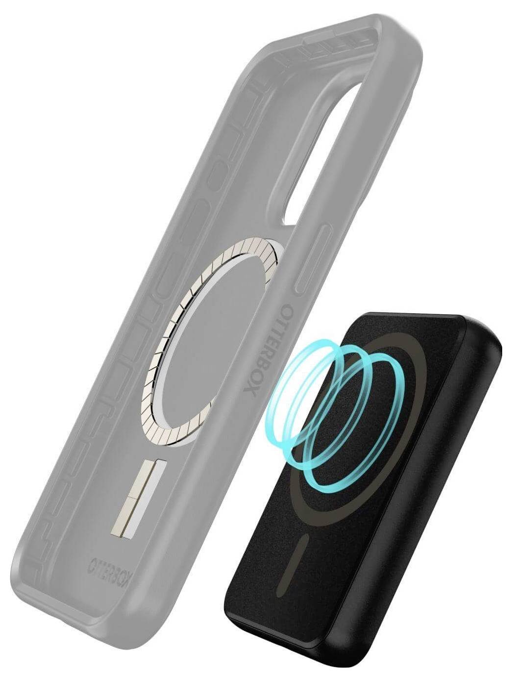 Otterbox 78-81461 Powerbank 5000 mAh Qi Wireless Charging, MagSafe USB-C® Svart Statusindikering-4