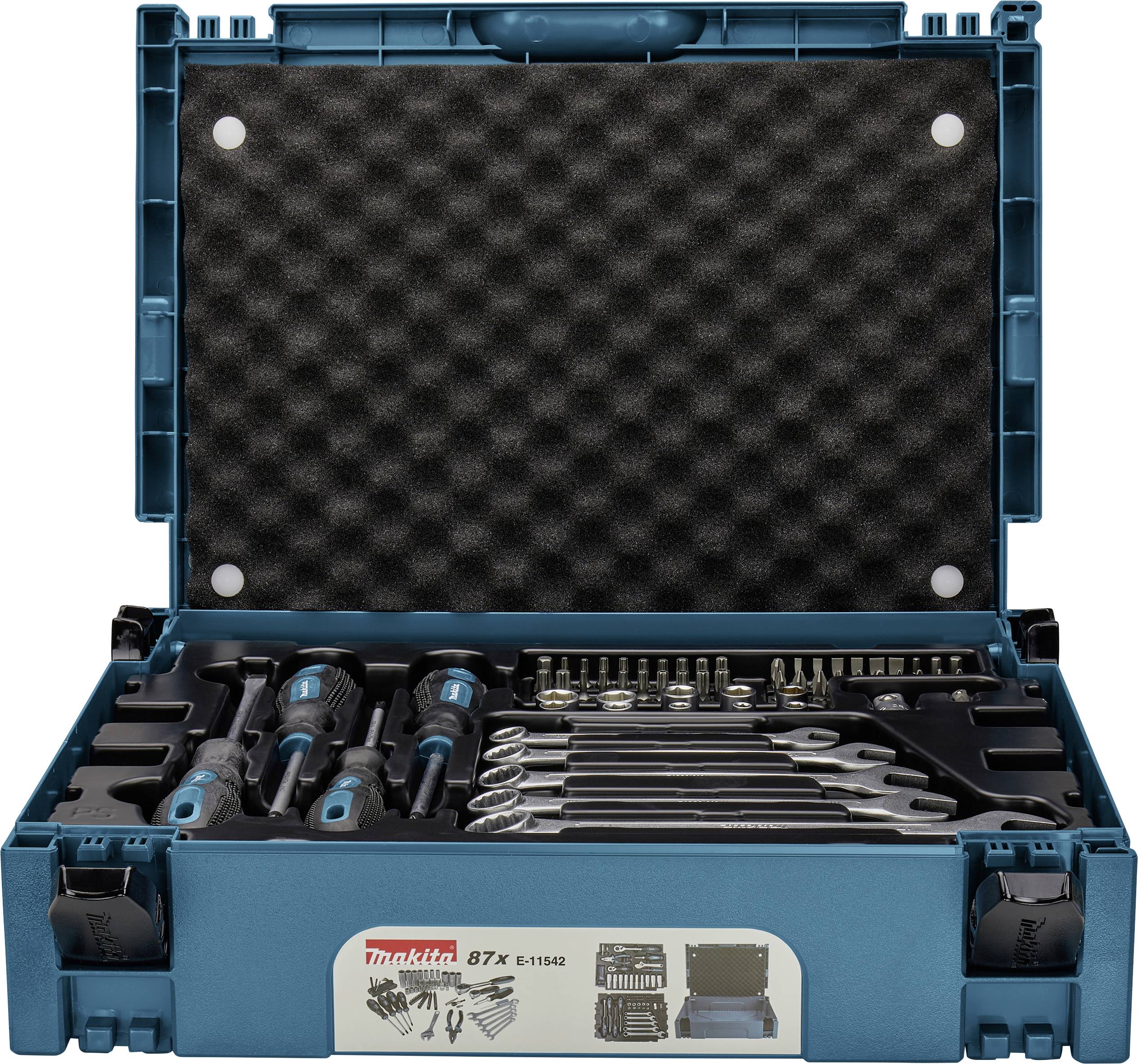 Makita E-11542 Verktygsväska med utrustning (L x B x H) 395 x 295 x 110.4 mm-0