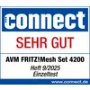 Prisbild för FRITZ! WiFi Repeater FRITZ!Mesh Set 4200 2er-Set 20003108 LAN 10/100/1000 MBit/s Mesh-ready