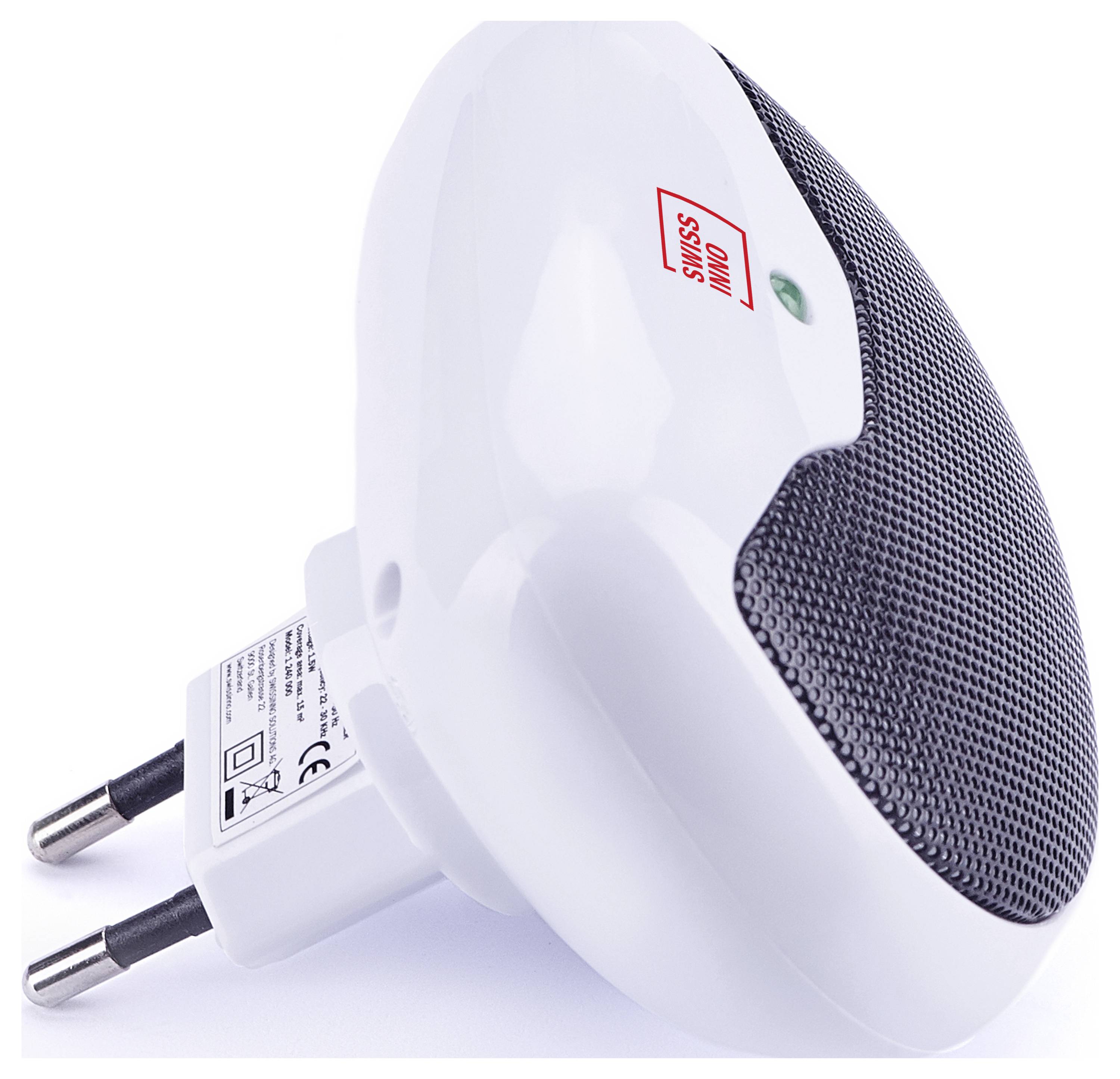 Swissinno Mini Ultraschall Indoor Skadedjursskydd Funktionstyp Avskräckande Effektivt område 15 m² 1 st-3