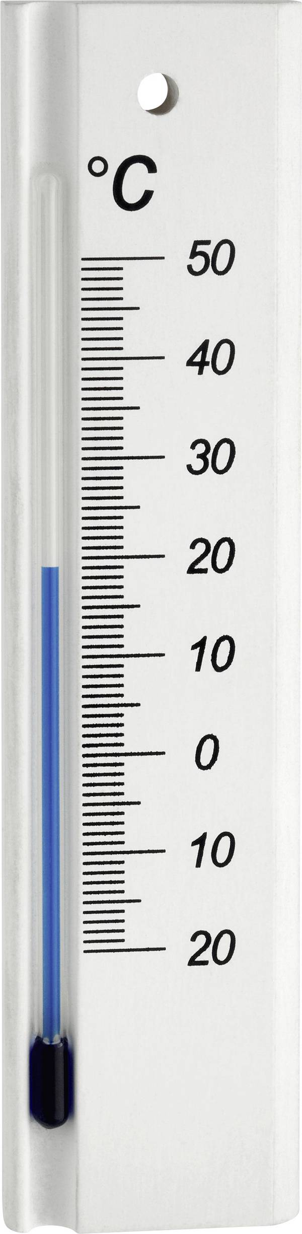 TFA Dostmann Analoges Innenthermometer aus Buche Termometer Vit 12.1053.09
