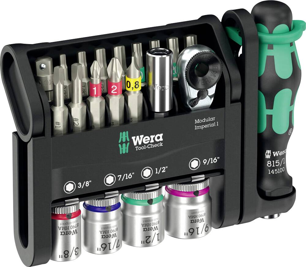 Wera Tool-Check Modular Imperial 1 05049001001 Verktygsset 21 delar-0