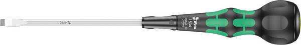 Wera 1834  Spårskruvmejsel Klingbredd: 6 mm Klinglängd: 120 mm