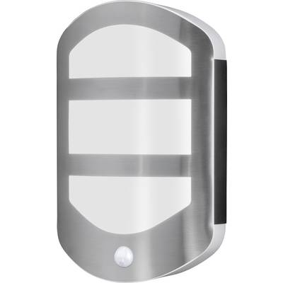 OSRAM HOMELIGHTING ENDURA Style Plate Wall Sensor 12.5W Stainless Steel 4099854461675 LED-utomhusväggbelysning LED 12.5 -0