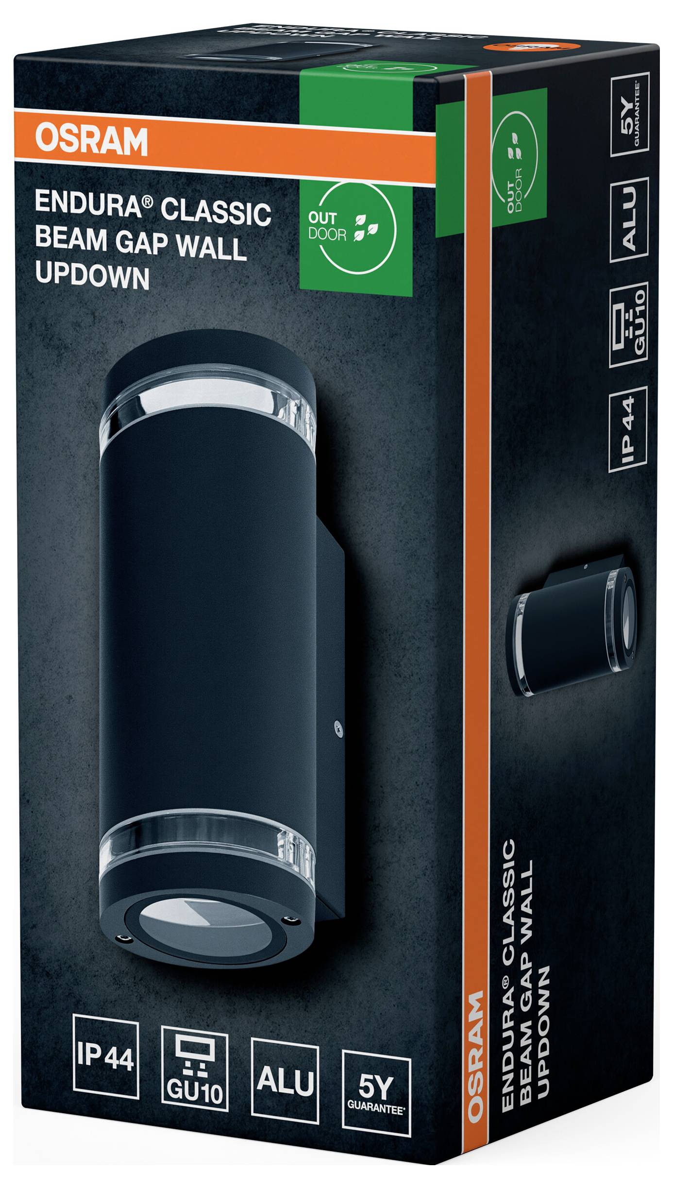 OSRAM HOMELIGHTING ENDURA Classic Beam Gap Wall UpDown GU10 4099854451980 LED-utomhusväggbelysning LED GU10-2