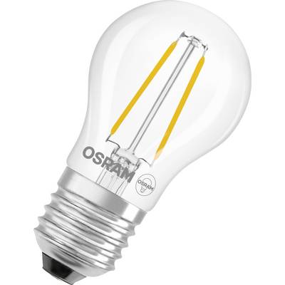 OSRAM HOMELIGHTING 4099854466687 LED-lamp EEK D (A - G) E27 Globe (mini) 1 W Varmvit (Ø x H) 45.00 mm x 45.00 mm ej dimb-0
