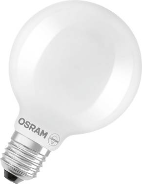 OSRAM HOMELIGHTING 4099854466465 LED-lamp EEK D (A - G) E27 Klotform 5.9 W Varmvit (Ø x H) 95.00 mm x 95.00 mm ej dimbar 1 st