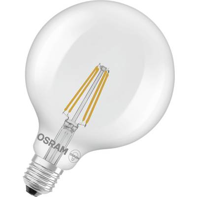 OSRAM HOMELIGHTING 4099854466618 LED-lamp EEK D (A - G) E27 Klotform 5.9 W Varmvit (Ø x H) 125.00 mm x 125.00 mm ej dimb-0