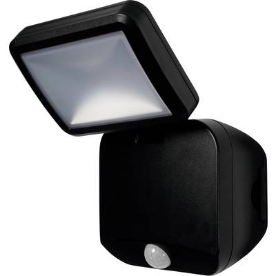 OSRAM HOMELIGHTING Battery LED Spotlight Sensor 4W 4000K IP54 Black 4099854497490 Utomhusspotlight 4 W Ljusfärg: Neutral-0