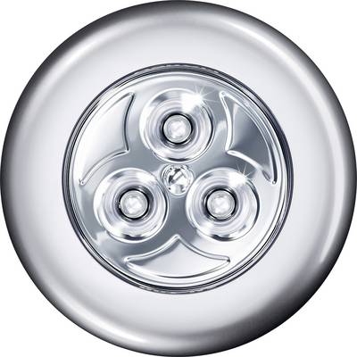 OSRAM HOMELIGHTING DOT-it Classic Silver 4099854531293 LED-nattlampa LED Kallvit Silver-0