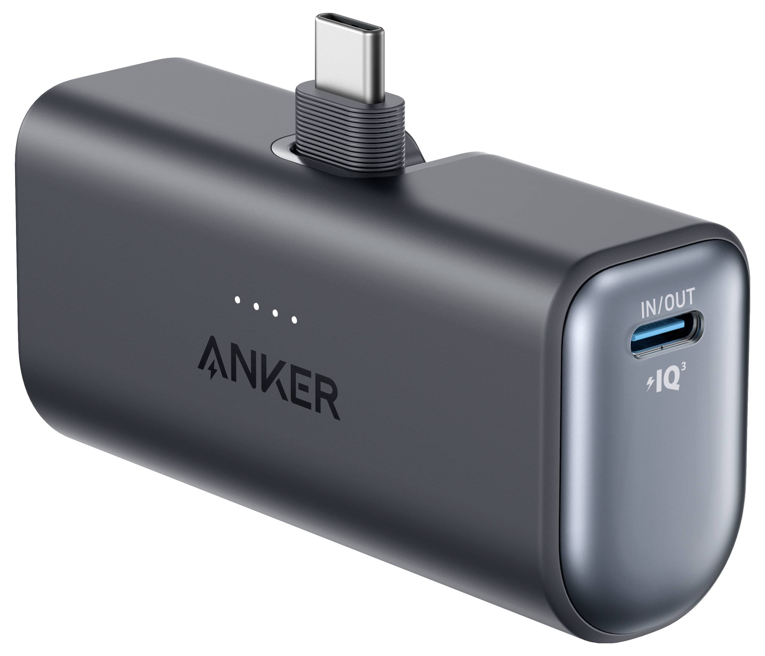 Anker A1653H11 Powerbank 5000 mAh PoweriQ USB-C® Svart-6