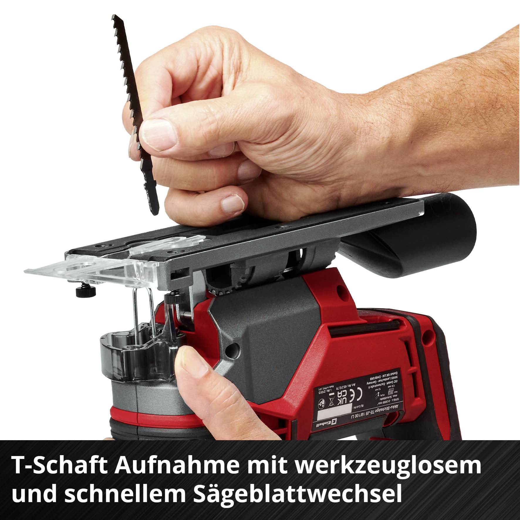 Einhell TE-JS 18/100 Li - Solo Sticksåg Batteridriven 4321270-6