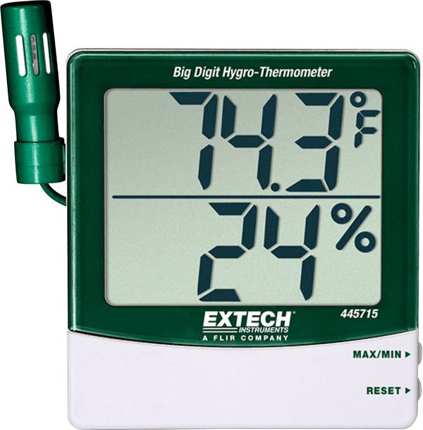 Extech 445715 Temperaturmätare -10 - 60 °C Luftfuktighetsmätning