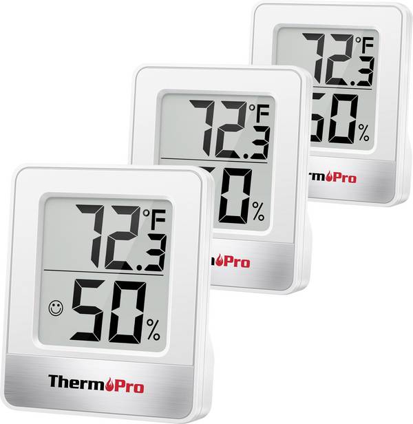 ThermoPro TP49W-3 Termo-/Hygrometer Vit TP49W-3
