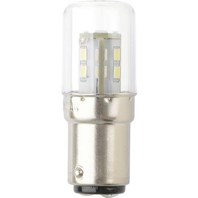 TRU COMPONENTS TC-13776168 LED-signallampa Vit BA15d 230 V/AC 200 lm-0