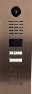 DoorBird  D2102KV    Porttelefon  LAN  Utomhusenhet    Bronze-look