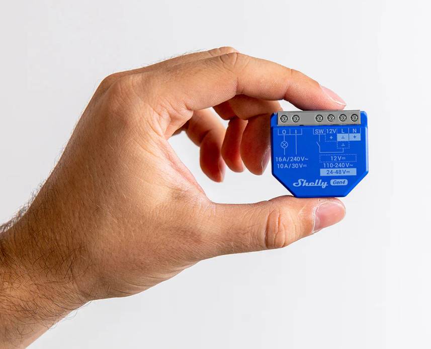 Shelly 1 Gen4 Trådlös brytare ZigBee-2