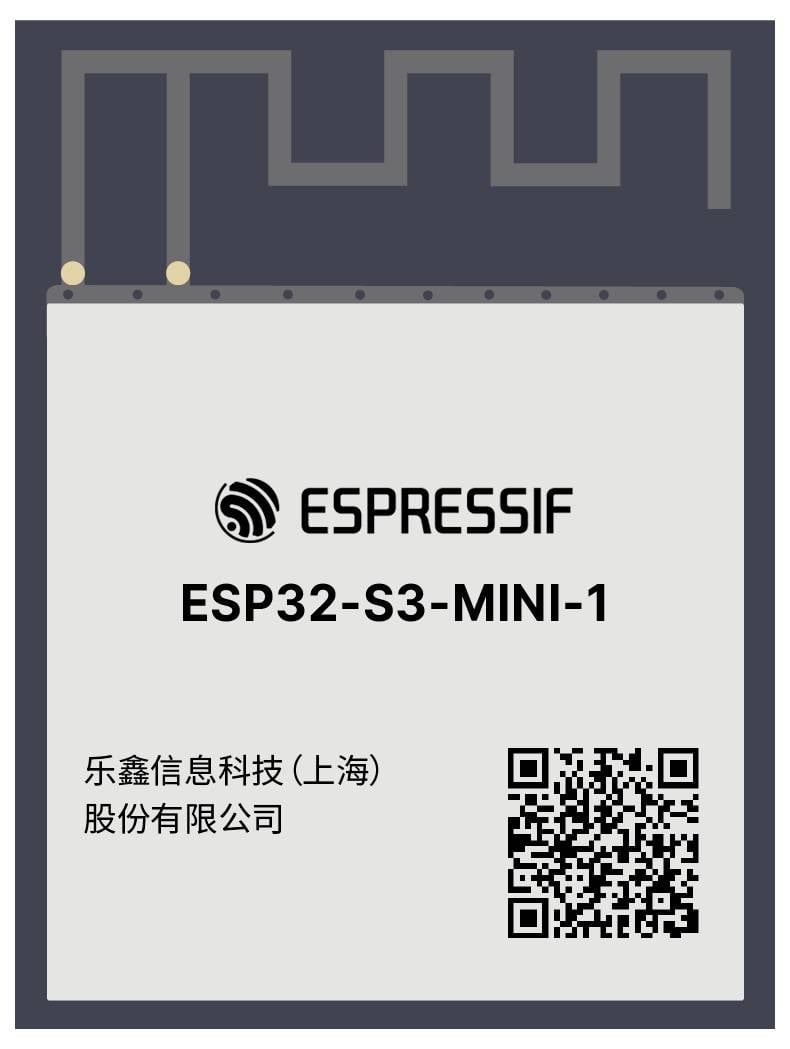 Espressif ESP32-S3-MINI-1-N8 WiFi-modul-0