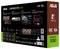 ASUS GeForce RTX 5080 grafikkort med förpackning som inkluderar dubbla fläktar, kylningsteknik, förbättrad hållbarhet och 16 GB minne.