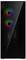 Ett svart datorchassi med en transparent sidopanel avslöjar två lysande RGB-fläktar inuti.