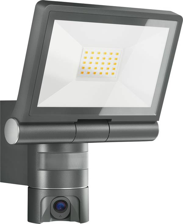 Steinel XLED CAM2 SC ANT 092603 LED-utomhusspotlight, LED Strålkastare EEK: E (A - G) 21 W Ljusfärg: Varmvit