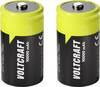 VOLTCRAFT Laddbart batteri D (R20) NiMH 10000 mAh 1.2 V 2 st