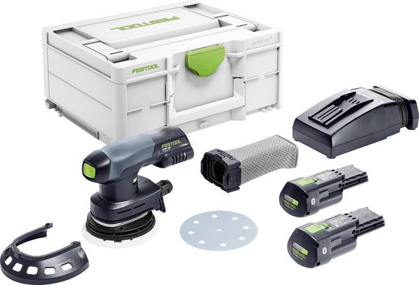 Festool ETSC 125 3,0 I-Plus 577694 Excenterslip Batteridriven   18 V Ø 125 mm
