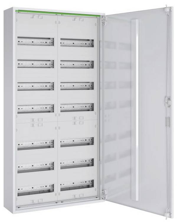 ABN ABNRM207R01 ABNRM207R01 Komplett skåp Utanpåliggande Moduler totalt = 24 Antal serier = 14 Innehåll 1 st