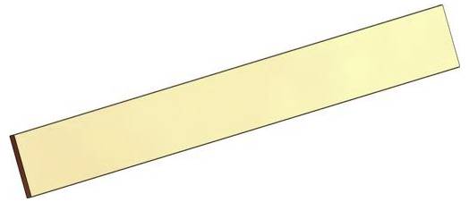 ABN XCUW184 Cu-skena 4FB 100x10x995mm vågrät, utan överhäng Kopparskena 1 st