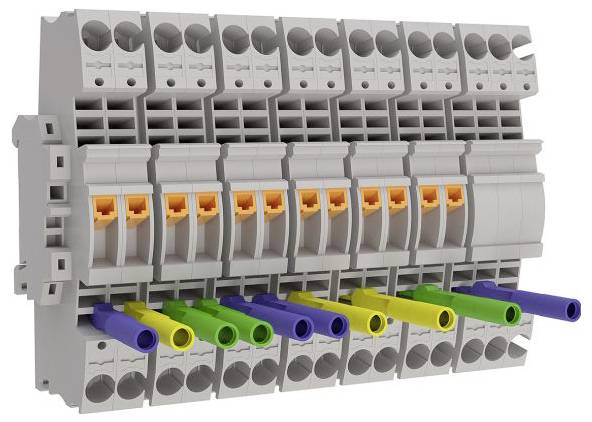 ABN ABNPE104X14 Prövklämma SW München Phönix endast för mätning av små omvandlingar 100a Test terminal 1 st