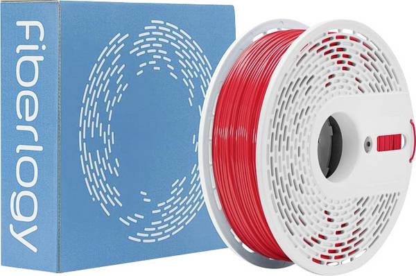 Fiberlogy PA12-RED-175-075 NYLON PA12 3D-skrivare Filament PA12 kemiskt beständig, Värmebeständig 1.75 mm 750 g Röd 1 st