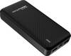 RealPower REALPOWER PB-20000 SE Powerbank 20000 mAh LiPo Svart Statusindikering