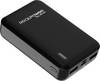 RealPower REALPOWER PB-10000 SE Powerbank 10000 mAh LiPo Svart Statusindikering