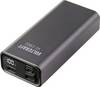 VOLTCRAFT VC-C902 Powerbank 10000 mAh Power Delivery 3.0 Li-Ion Grå (matt) Statusindikering
