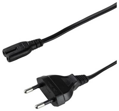 LogiLink CP193 Ström Strömsladd  Svart 5.00 m