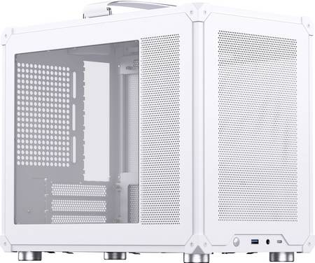 Jonsbo C6MAXWHITE Mini-Tower Hölje, Datorchassi GAMER, Datorchassi  Vit