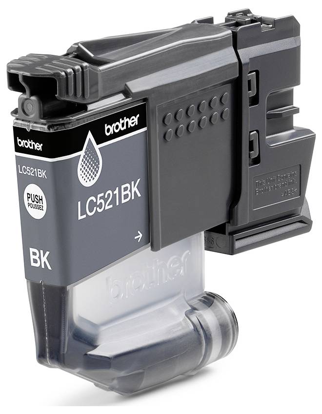 Brother Bläck Brother LC521BK - Schwarz - original - K Original Svart LC521BK-1