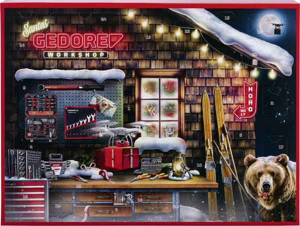 Gedore Gedore Adventskalender 2025  Verktyg Adventskalender Åldersklass oberoende