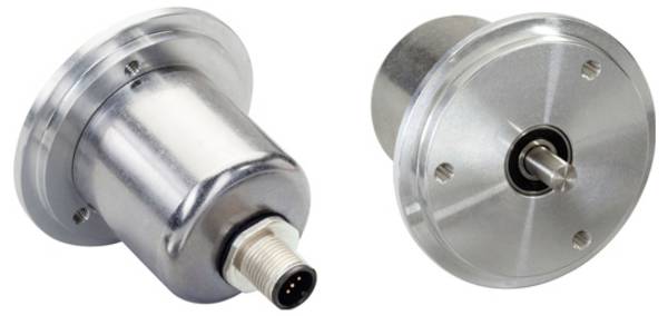 Posital Fraba Inkremental Rotationsgivare 1 st UTD-IPH00-00256-A7W0-PAQ Synkroniserad fläns
