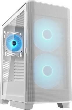 Cougar Airface FLO Midi-Tower Datorchassi, Datorchassi GAMER  Vit