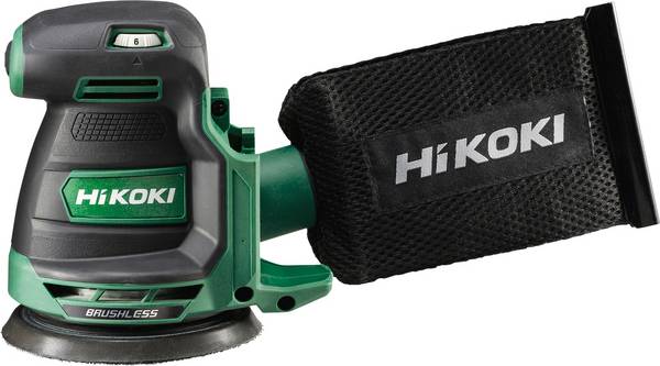 HiKOKI SV1813DA SV1813DAW2Z Excenterslip Batteridriven exkl. batteri/laddare, Utan laddare  18 V Ø 125 mm