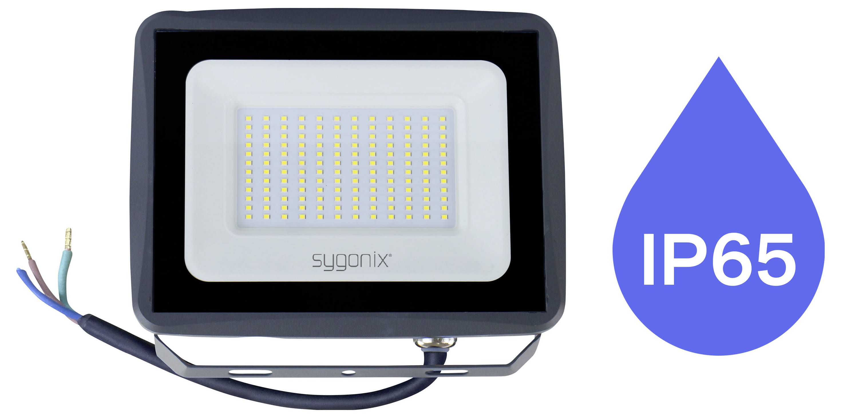 Sygonix SY-7047558 LED-utomhusspotlight EEK: E (A - G) 100 W Ljusfärg: Neutralvit-4