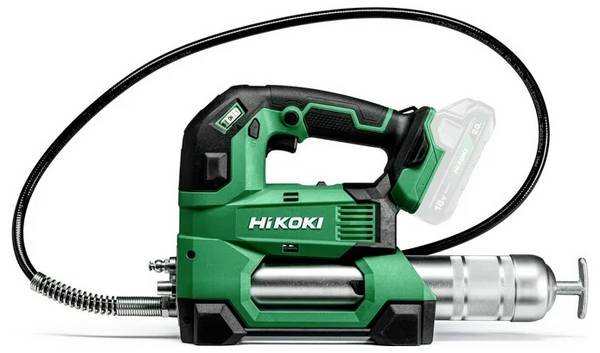 HiKOKI AL18DA AL18DAW4Z Batteridriven fettpress 400 g  Elektronisk
