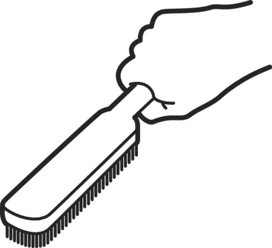 Symbolbild för Klingspor BH 600 Stålborste Stål 290 mm 12 st