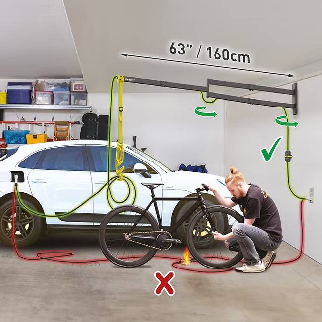Barkan EV160WM Väggkabelhållare-0