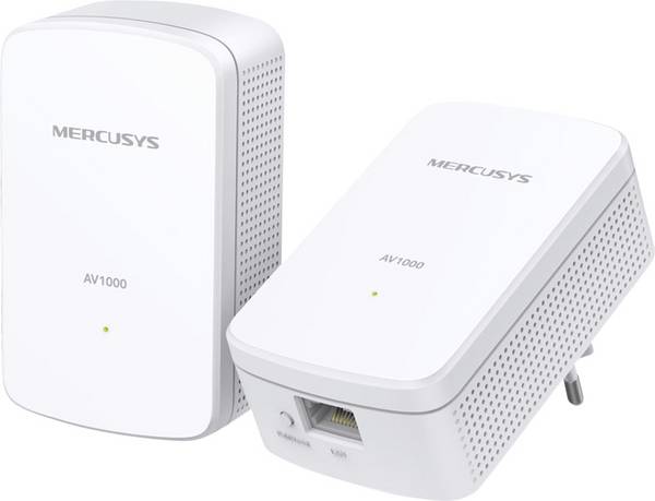 Mercusys  Powerline WLAN förlängningsadapter MP500 KIT   1000 MBit/s